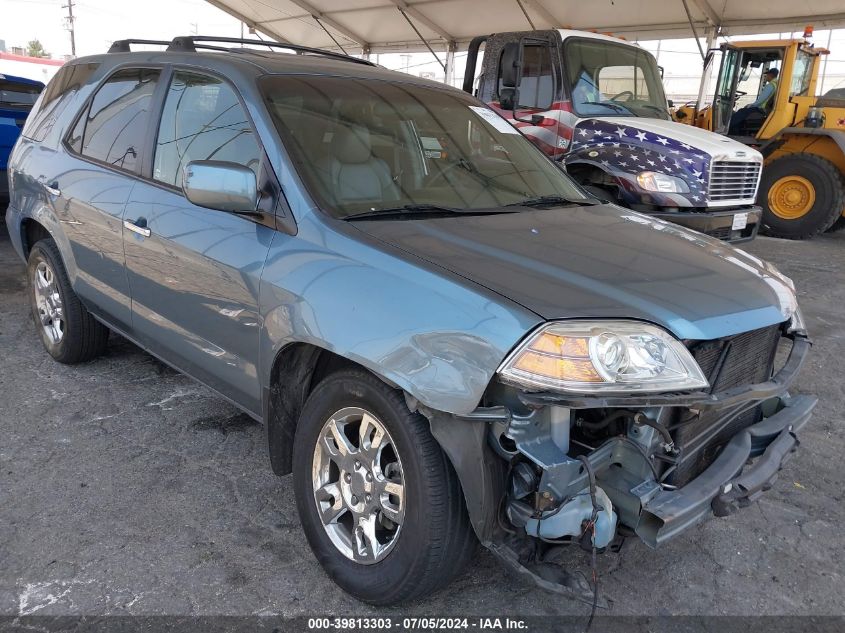 2006 Acura Mdx VIN: 2HNYD18876H520959 Lot: 39813303