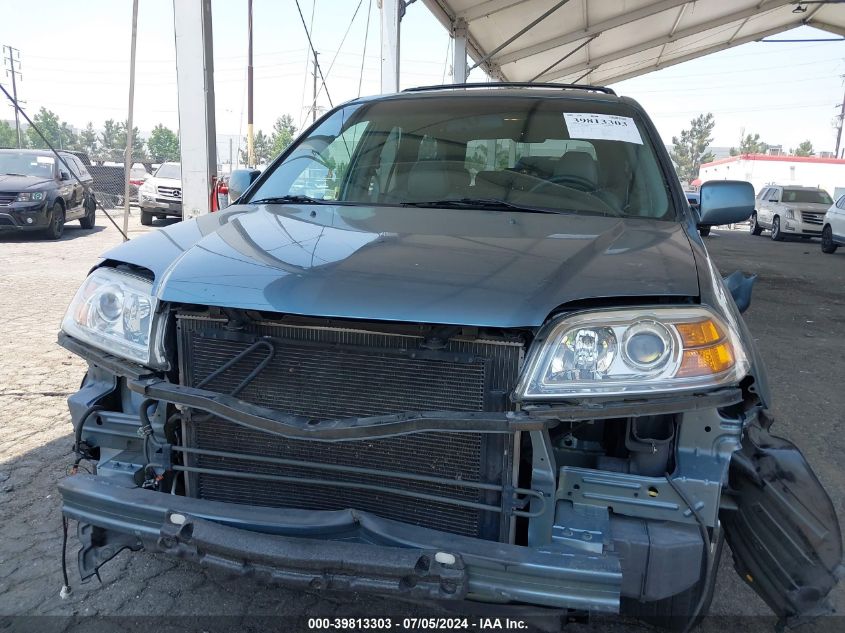 2006 Acura Mdx VIN: 2HNYD18876H520959 Lot: 39813303