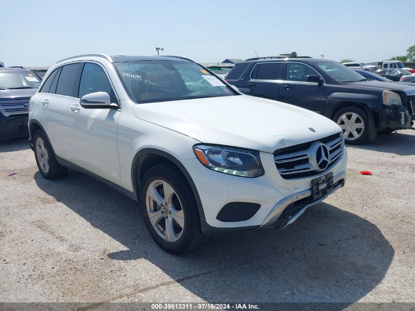 2018 MERCEDES-BENZ GLC 300 4MATIC - WDC0G4KB7JV041404