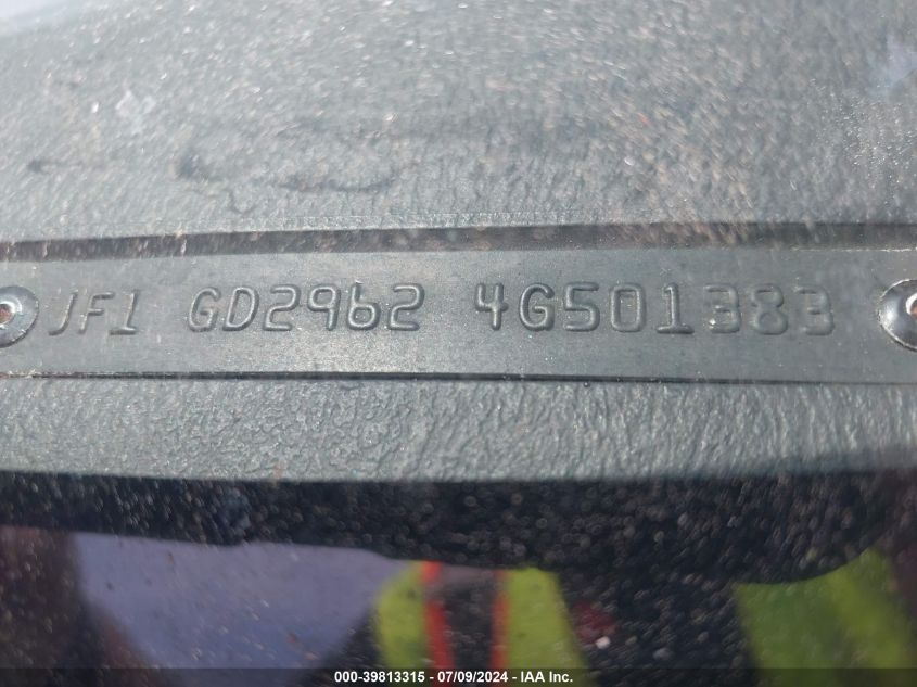 2004 Subaru Impreza Wrx VIN: JF1GD29624G501383 Lot: 39813315