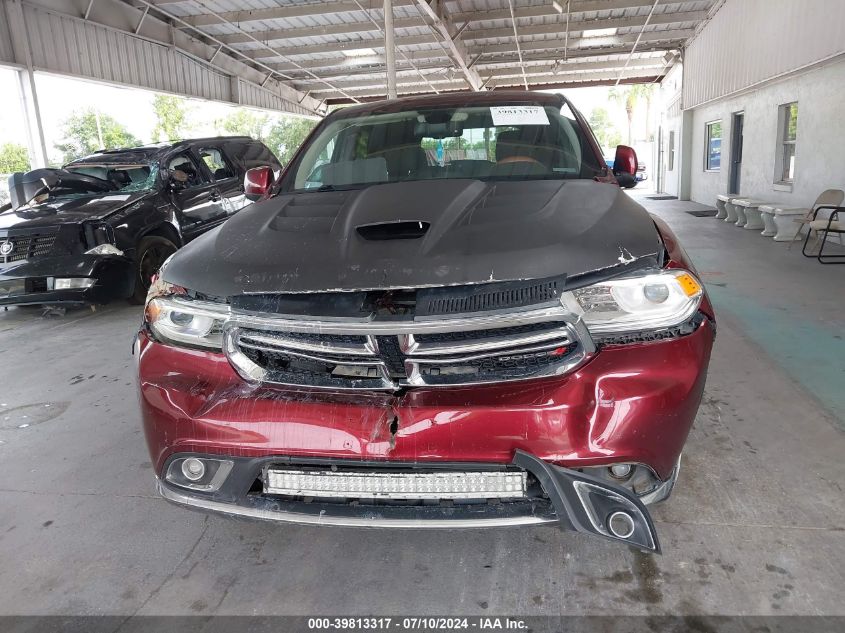 2016 Dodge Durango Sxt VIN: 1C4RDJAG1GC346693 Lot: 39813317