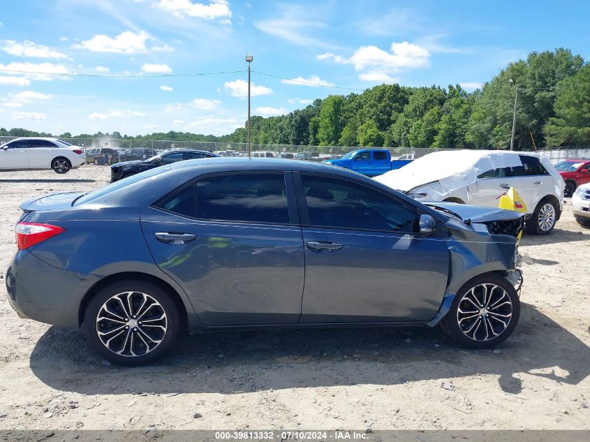 2014 Toyota Corolla S Plus VIN: 2T1BURHE0EC134294 Lot: 39813332