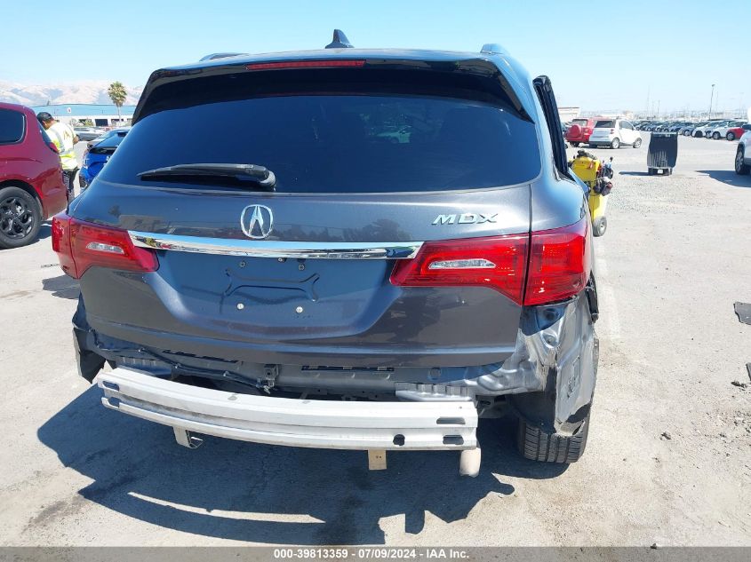 2014 Acura Mdx VIN: 5FRYD3H21EB001678 Lot: 39813359