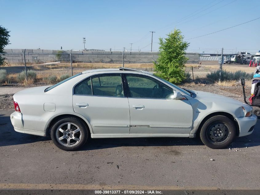 2003 Mitsubishi Galant Es V6/Gtz/Ls V6 VIN: 4A3AA46H23E050330 Lot: 39813377