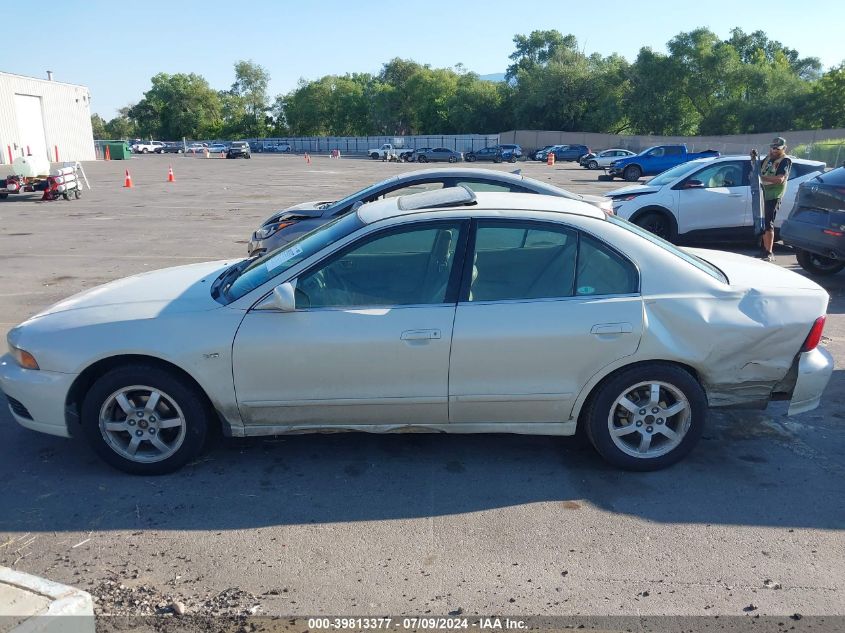 2003 Mitsubishi Galant Es V6/Gtz/Ls V6 VIN: 4A3AA46H23E050330 Lot: 39813377