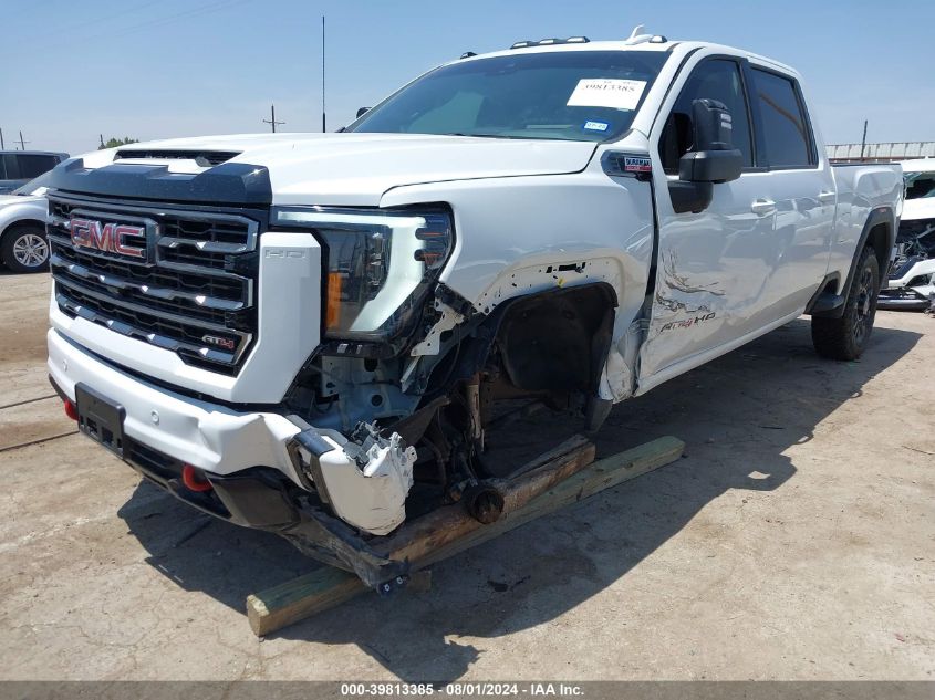 2024 GMC Sierra 2500Hd 4Wd Standard Bed At4 VIN: 1GT49PEY7RF174236 Lot: 39813385