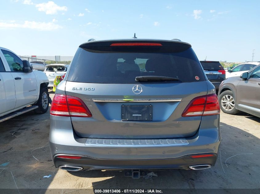 2018 Mercedes-Benz Gle 350 VIN: 4JGDA5JB4JB176885 Lot: 39813406