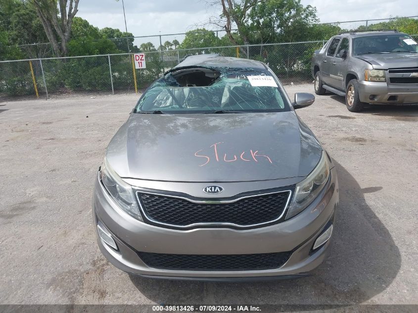2015 Kia Optima Ex VIN: 5XXGN4A71FG492547 Lot: 39813426