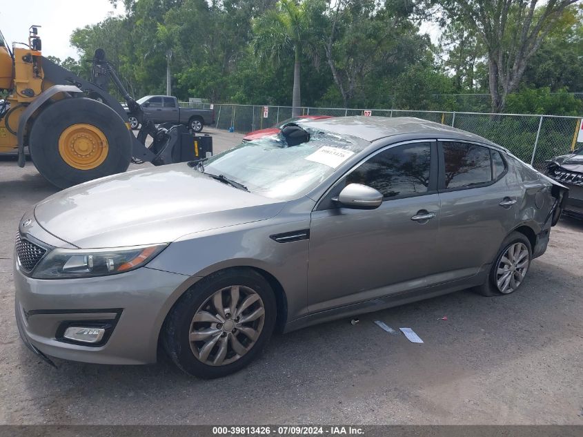 2015 Kia Optima Ex VIN: 5XXGN4A71FG492547 Lot: 39813426