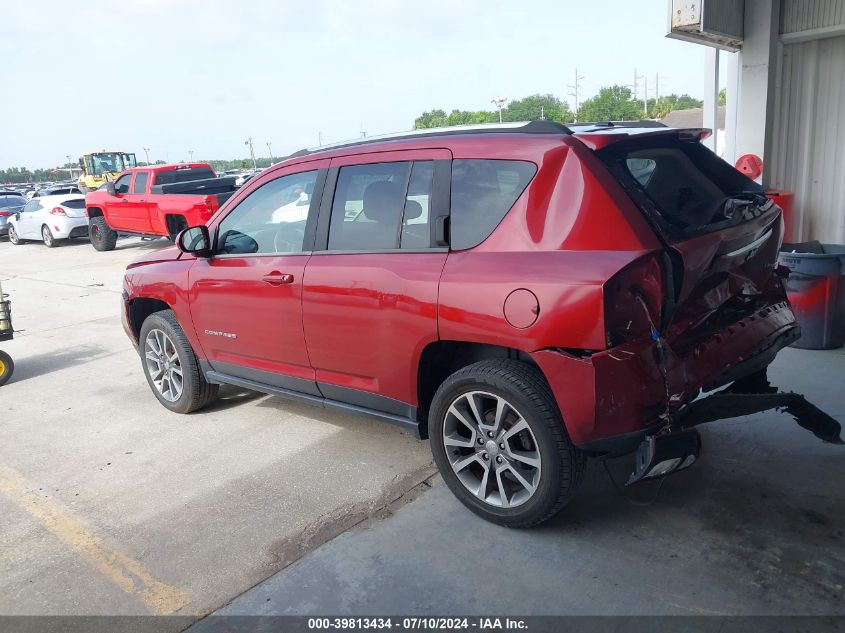 2014 Jeep Compass Limited VIN: 1C4NJCCB0ED529630 Lot: 39813434