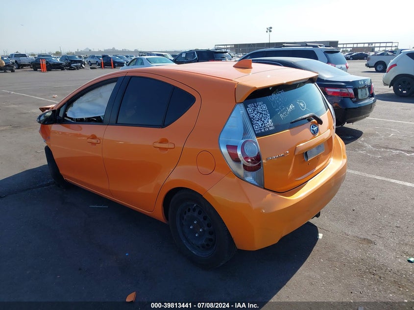 2015 Toyota Prius C VIN: JTDKDTB35F1098127 Lot: 39813441