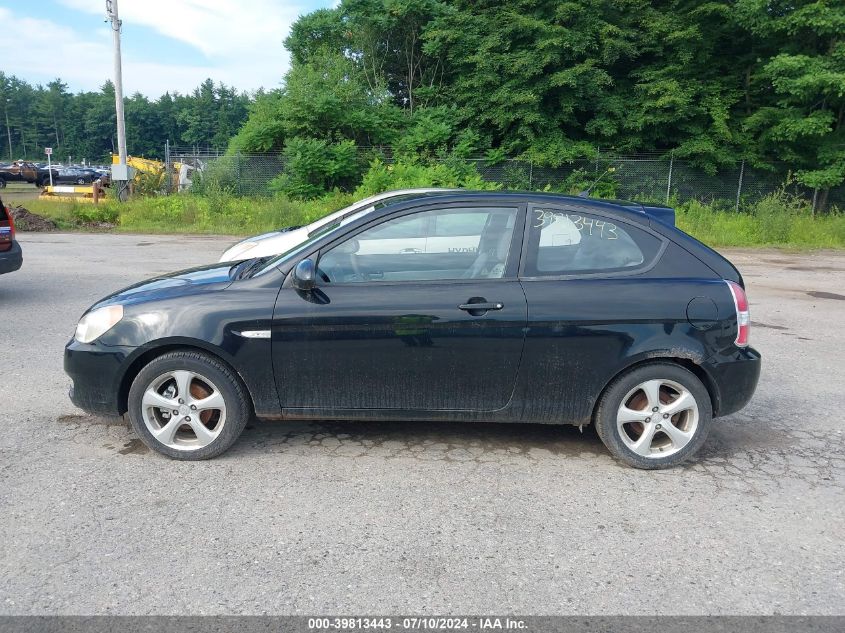 2007 Hyundai Accent Se VIN: KMHCN36C37U013504 Lot: 39813443