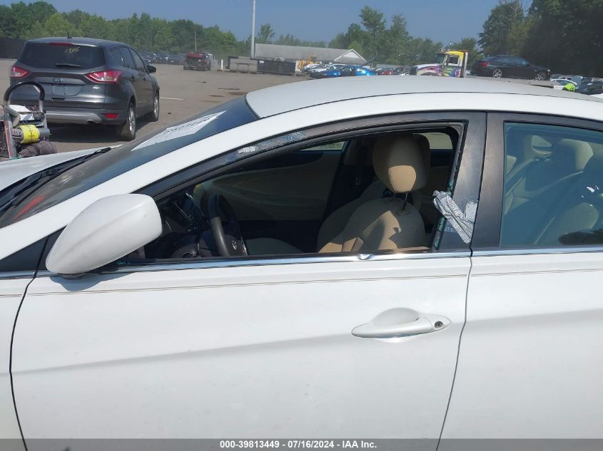 2013 Hyundai Sonata Gls VIN: 5NPEB4AC3DH727190 Lot: 39813449