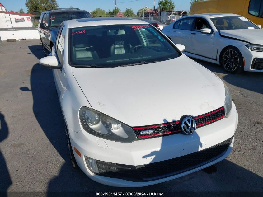 2012 Volkswagen Gti 4-Door Autobahn VIN: WVWHD7AJ7CW212015 Lot: 39813457