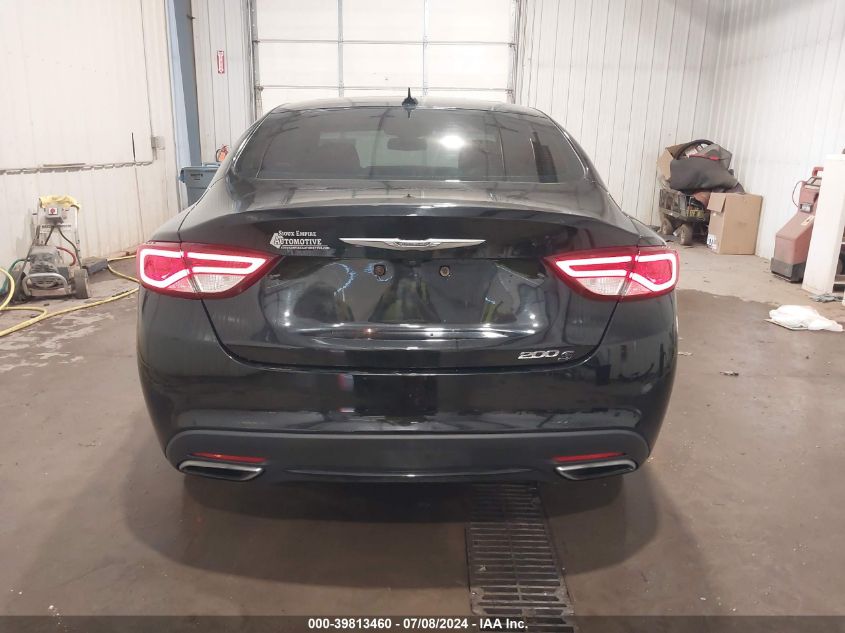 2015 Chrysler 200 S VIN: 1C3CCCBB1FN526044 Lot: 39813460