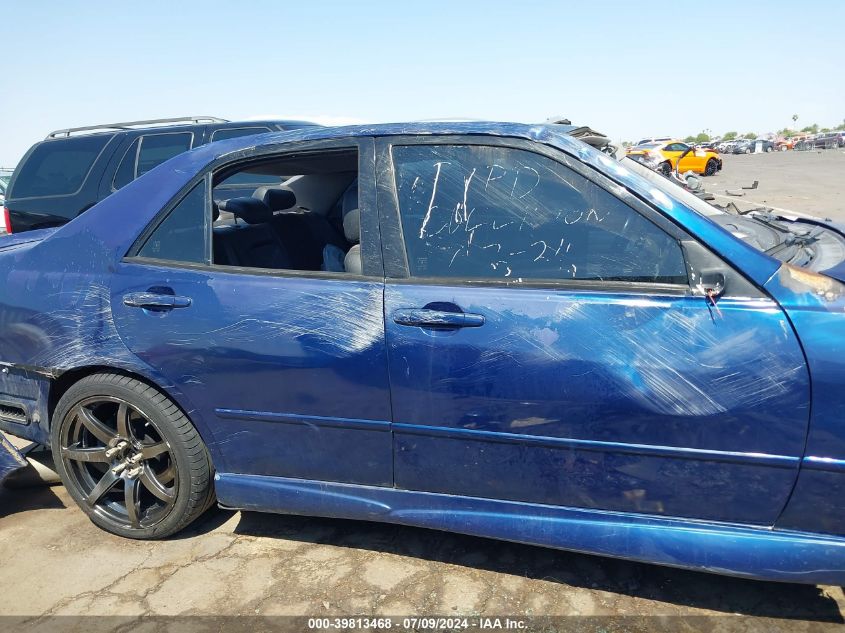 2001 Lexus Is 300 300 VIN: JTHBD182410021619 Lot: 39813468