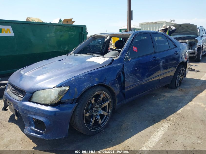 2001 Lexus Is 300 300 VIN: JTHBD182410021619 Lot: 39813468