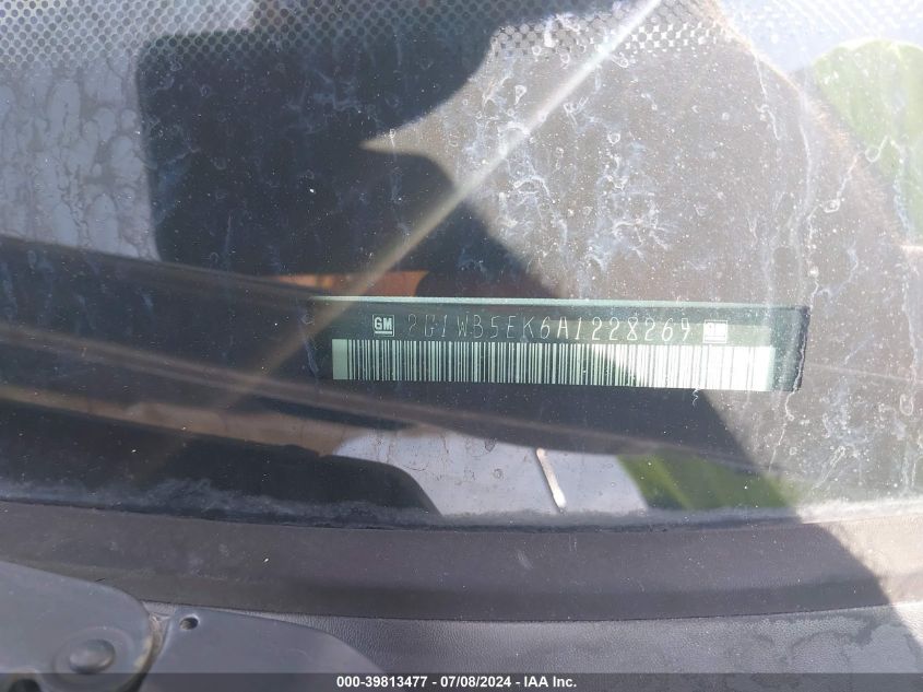 2010 Chevrolet Impala Lt VIN: 2G1WB5EK6A1228269 Lot: 39813477