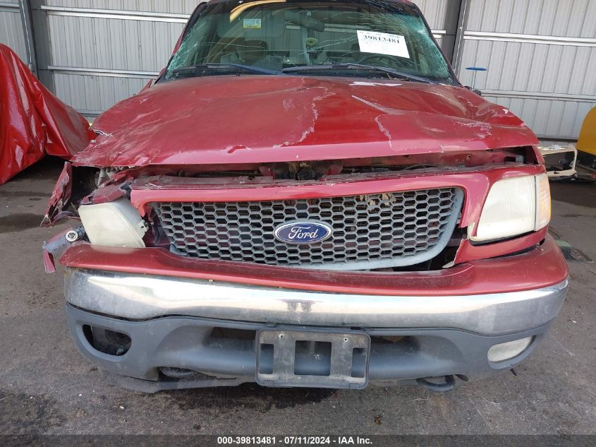 2001 Ford F-150 Lariat/Xl/Xlt VIN: 2FTRX18WX1CA39416 Lot: 39813481