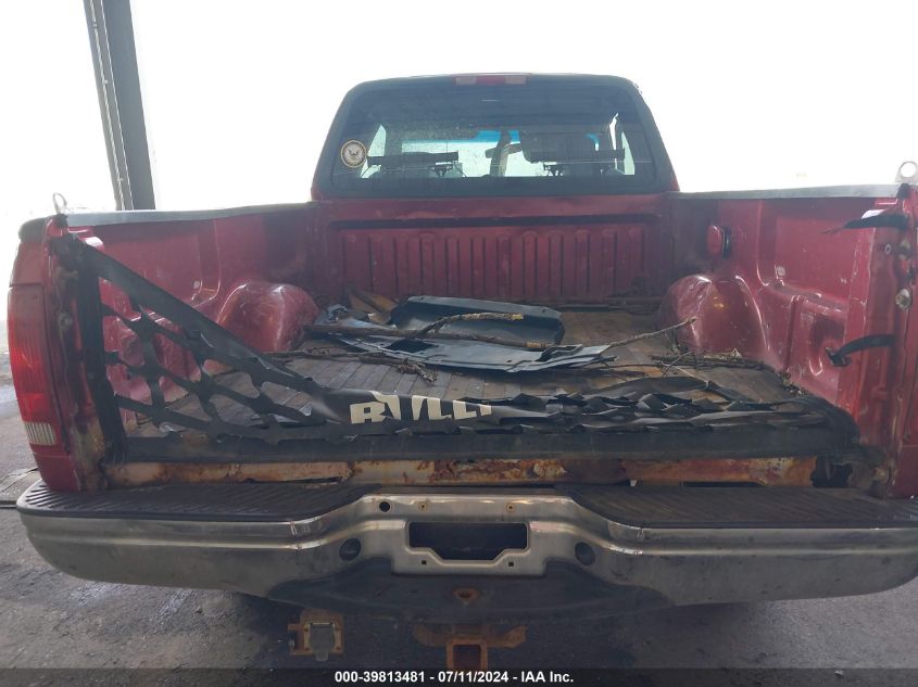 2001 Ford F-150 Lariat/Xl/Xlt VIN: 2FTRX18WX1CA39416 Lot: 39813481