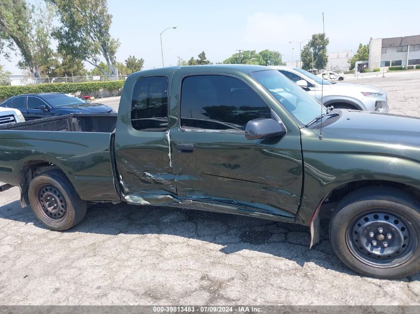 2002 Toyota Tacoma Xtracab VIN: 5TEVL52N42Z885521 Lot: 39813483