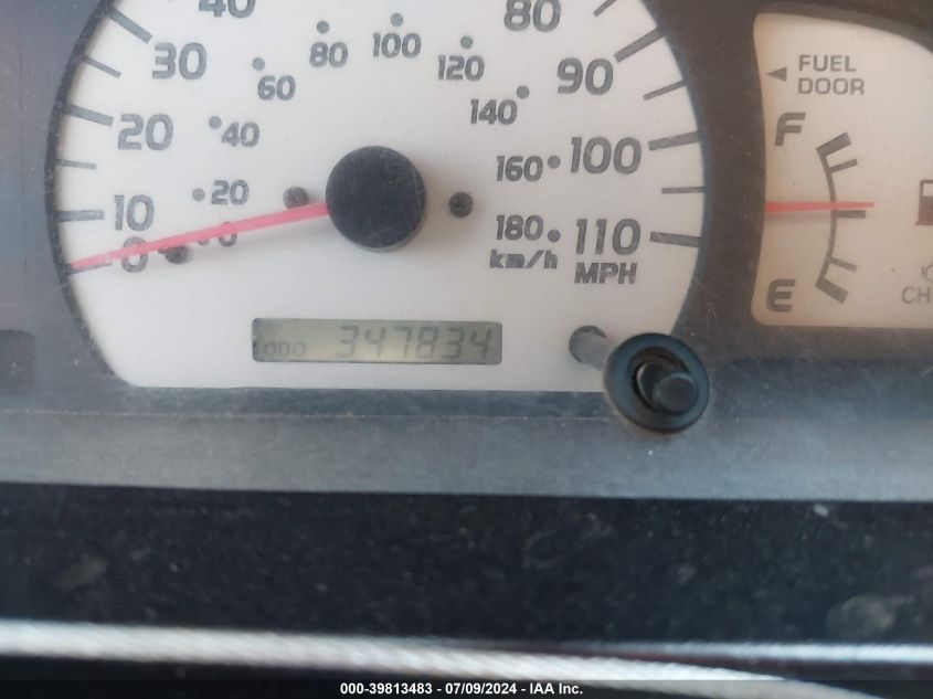 2002 Toyota Tacoma Xtracab VIN: 5TEVL52N42Z885521 Lot: 39813483