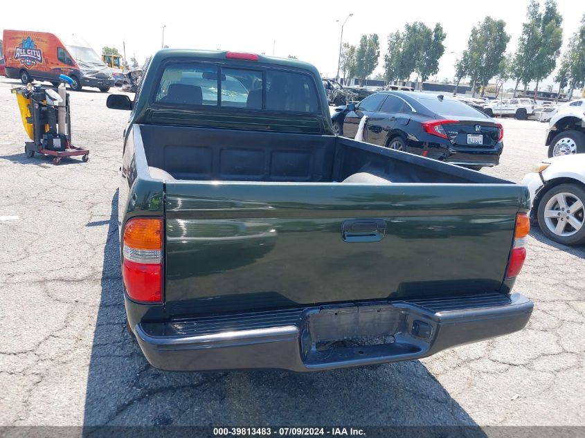 2002 Toyota Tacoma Xtracab VIN: 5TEVL52N42Z885521 Lot: 39813483