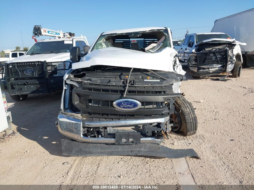 2022 Ford F-250 Xl VIN: 1FT8W2BT5NEF89738 Lot: 39813489