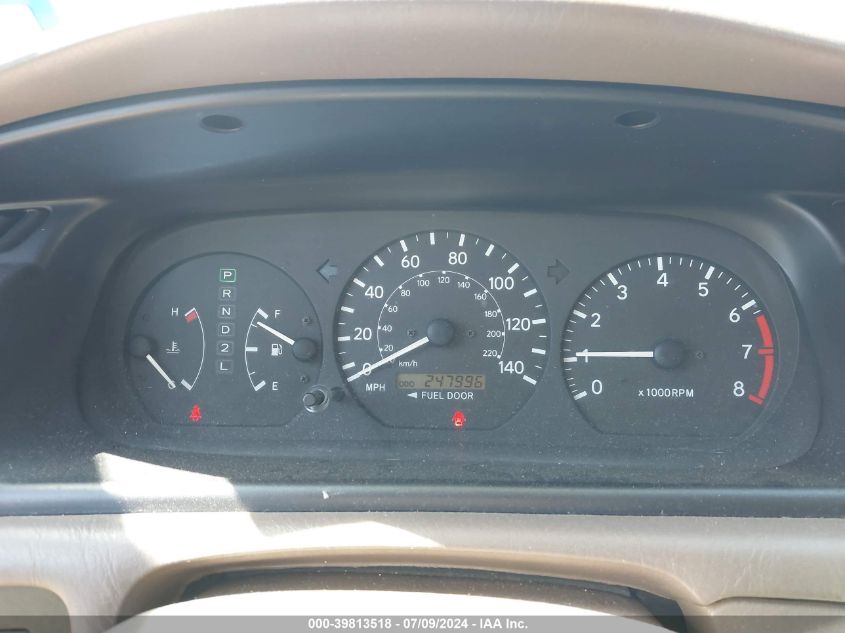 2000 Toyota Camry Ce/Le/Xle VIN: 4T1BG22K3YU732041 Lot: 39813518