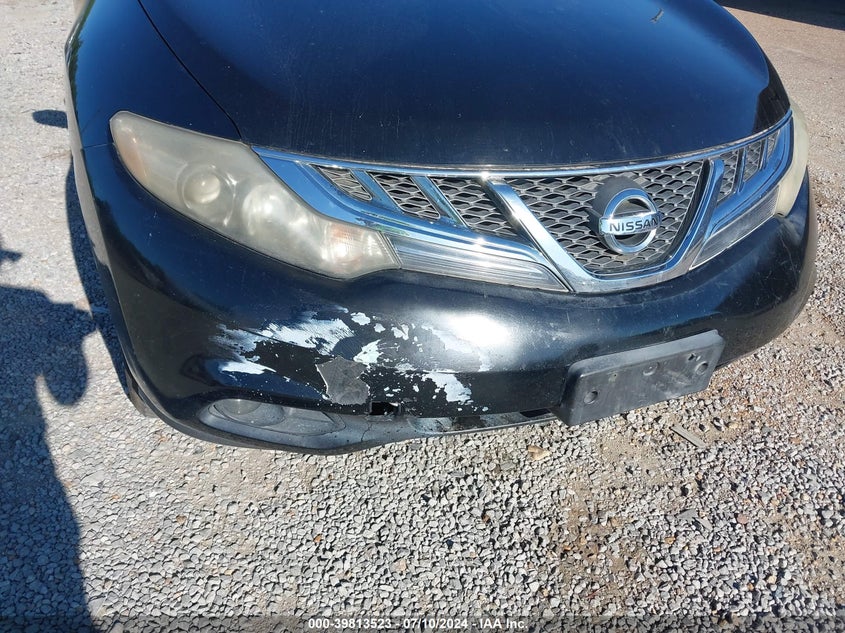 2011 Nissan Murano Sl VIN: JN8AZ1MU2BW053560 Lot: 39813523