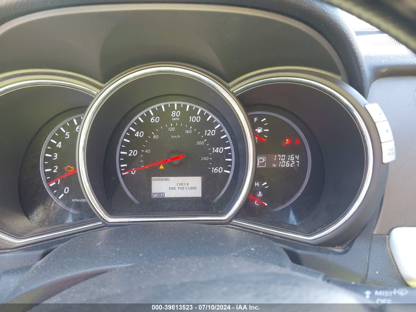 2011 Nissan Murano Sl VIN: JN8AZ1MU2BW053560 Lot: 39813523