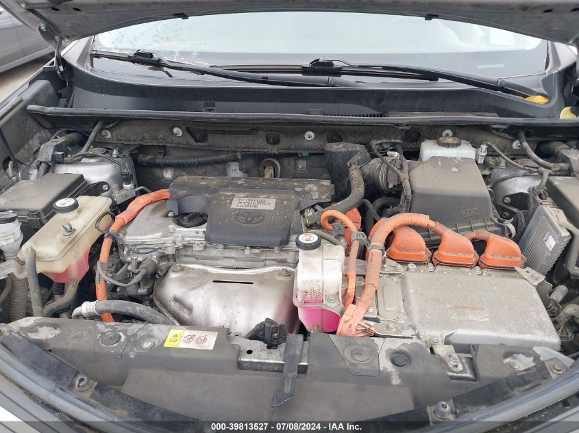 2017 Toyota Rav4 Hv Limited VIN: JTMDJREV7HD080215 Lot: 39813527