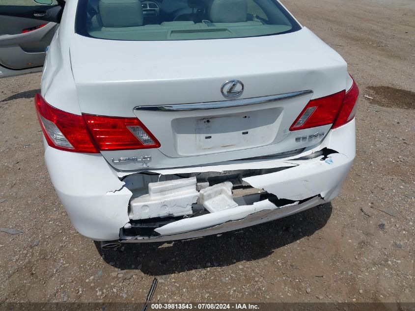 2009 Lexus Es 350 VIN: JTHBJ46G392287951 Lot: 39813543