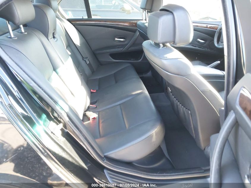 2010 BMW 528I VIN: WBANU5C57AC365870 Lot: 39813587