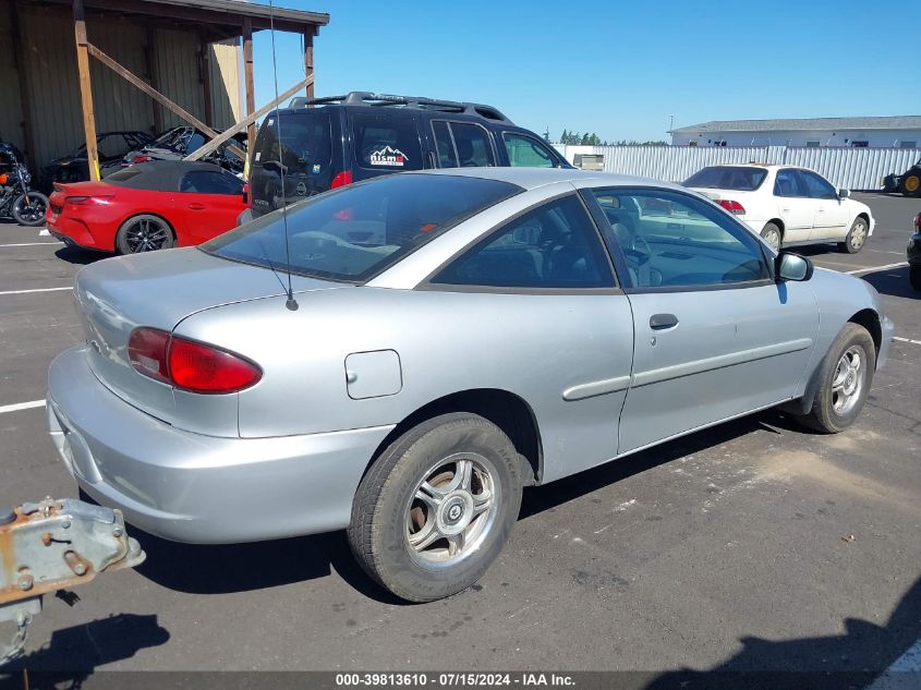 2002 Chevrolet Cavalier VIN: 1G1JC124X27471030 Lot: 39813610