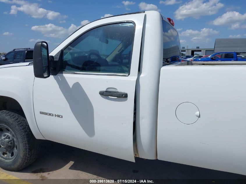 2011 GMC Sierra 2500Hd Work Truck VIN: 1GT01ZCG3BF113872 Lot: 39813620