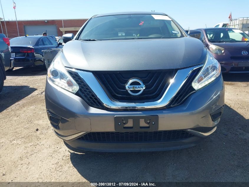 2017 Nissan Murano S/Sl/Sv/Platinum VIN: 5N1AZ2MG0HN181818 Lot: 39813812