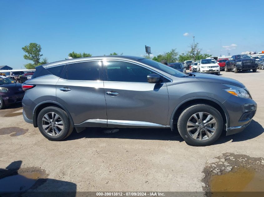 2017 Nissan Murano S/Sl/Sv/Platinum VIN: 5N1AZ2MG0HN181818 Lot: 39813812