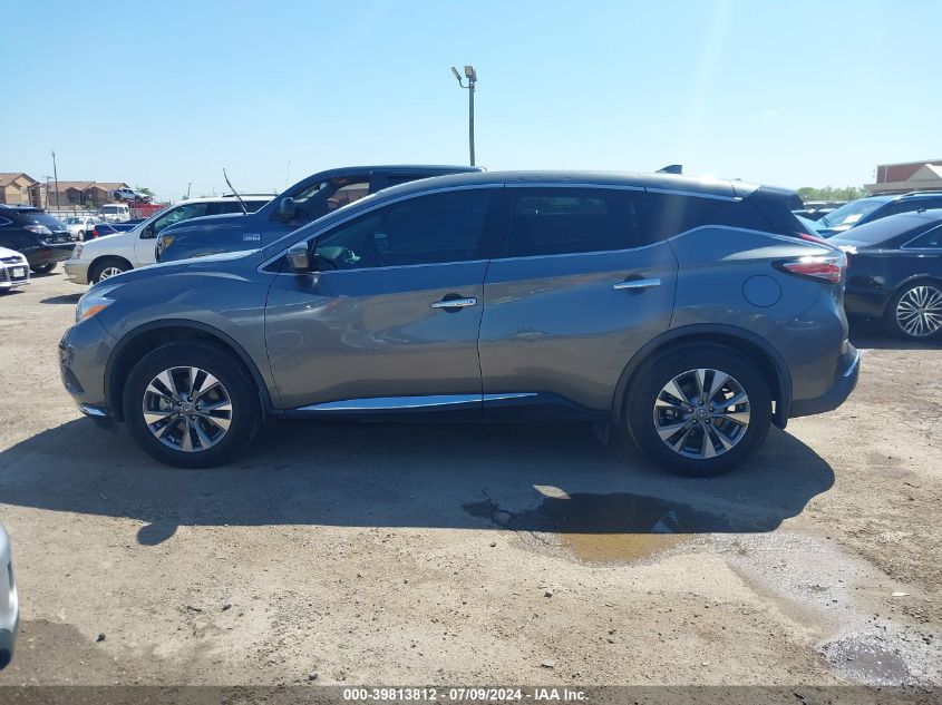 2017 Nissan Murano S/Sl/Sv/Platinum VIN: 5N1AZ2MG0HN181818 Lot: 39813812