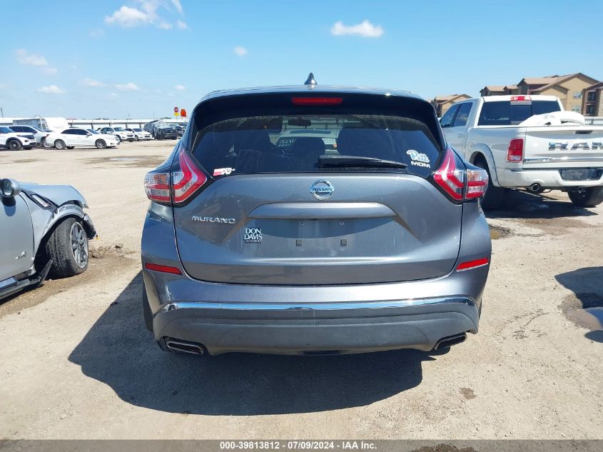 2017 Nissan Murano S/Sl/Sv/Platinum VIN: 5N1AZ2MG0HN181818 Lot: 39813812