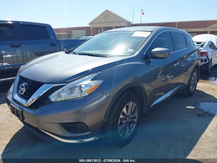 2017 Nissan Murano S/Sl/Sv/Platinum VIN: 5N1AZ2MG0HN181818 Lot: 39813812
