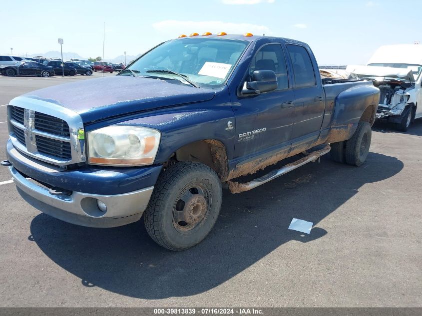 2006 Dodge Ram 3500 Slt/Sport VIN: 3D7MX48C56G163305 Lot: 39813839