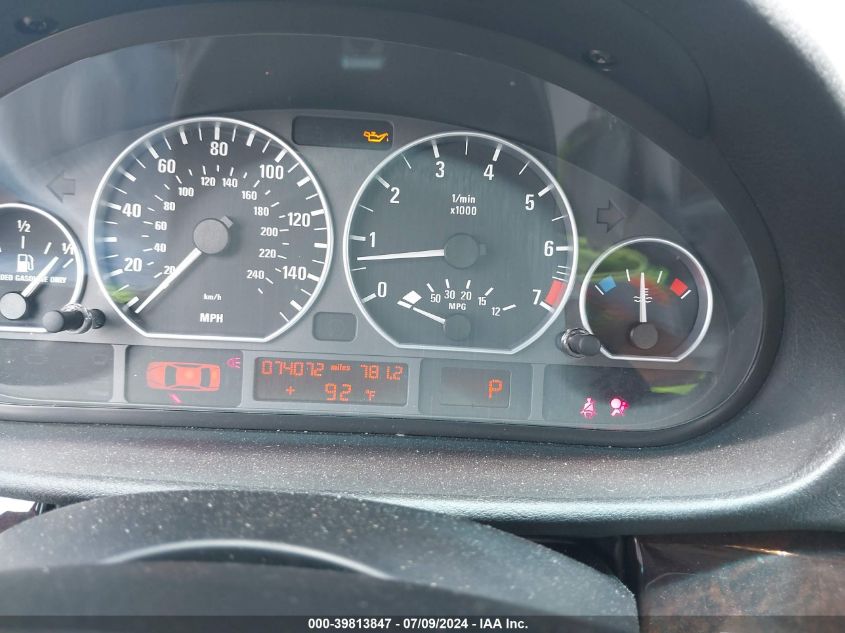 2004 BMW 330I VIN: WBAEV53434KM34200 Lot: 39813847