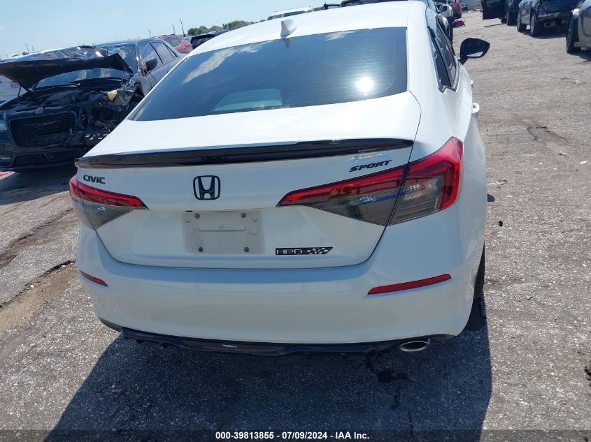 2022 Honda Civic Sport VIN: 2HGFE2F54NH574521 Lot: 39813855