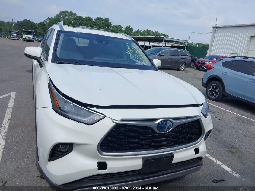 2020 Toyota Highlander Hybrid Xle VIN: 5TDGBRCH0LS507710 Lot: 39813932