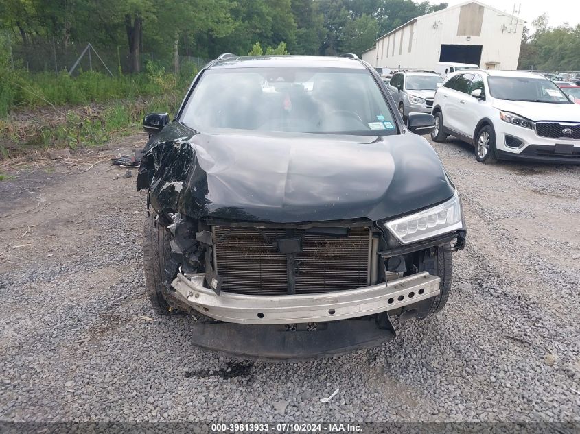 2017 Acura Mdx Technology VIN: 5FRYD4H57HB000815 Lot: 39813933