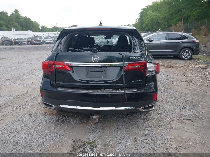 2017 Acura Mdx Technology VIN: 5FRYD4H57HB000815 Lot: 39813933