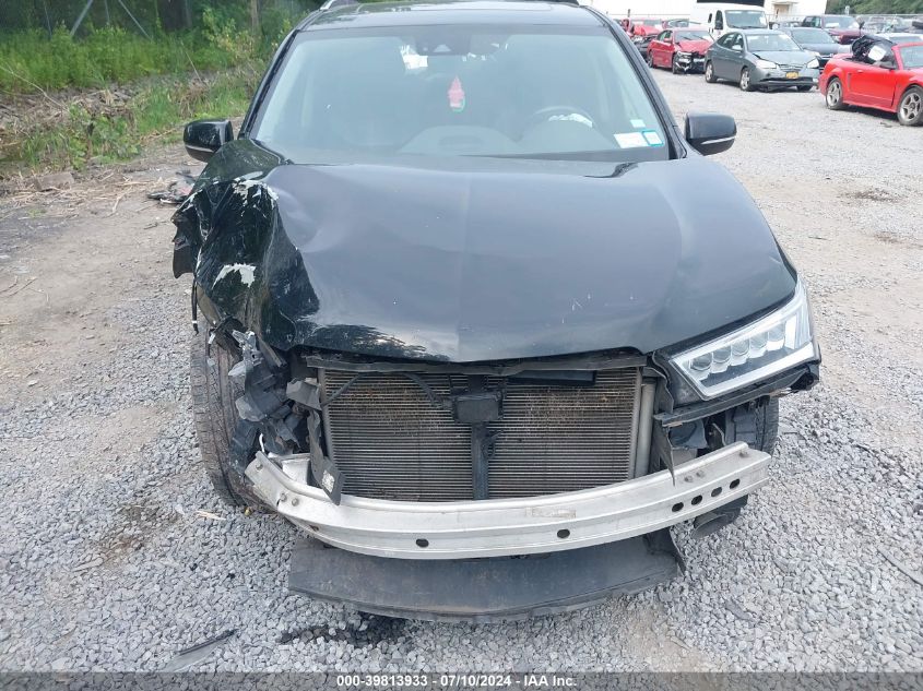 2017 Acura Mdx Technology VIN: 5FRYD4H57HB000815 Lot: 39813933