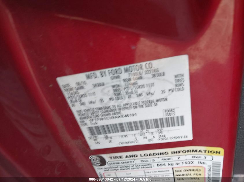 2010 Ford F-150 Fx2 Sport/Harley-Davidson/King Ranch/Lariat/Platinum/Xl/Xlt VIN: 1FTFW1CV8AKE48191 Lot: 39813942