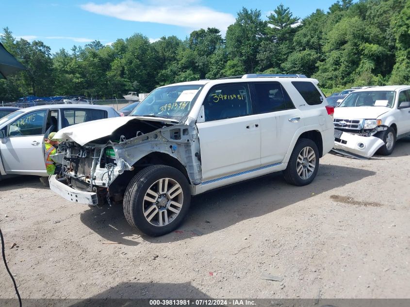 2012 Toyota 4Runner Limited VIN: JTEBU5JR4C5082292 Lot: 39813981